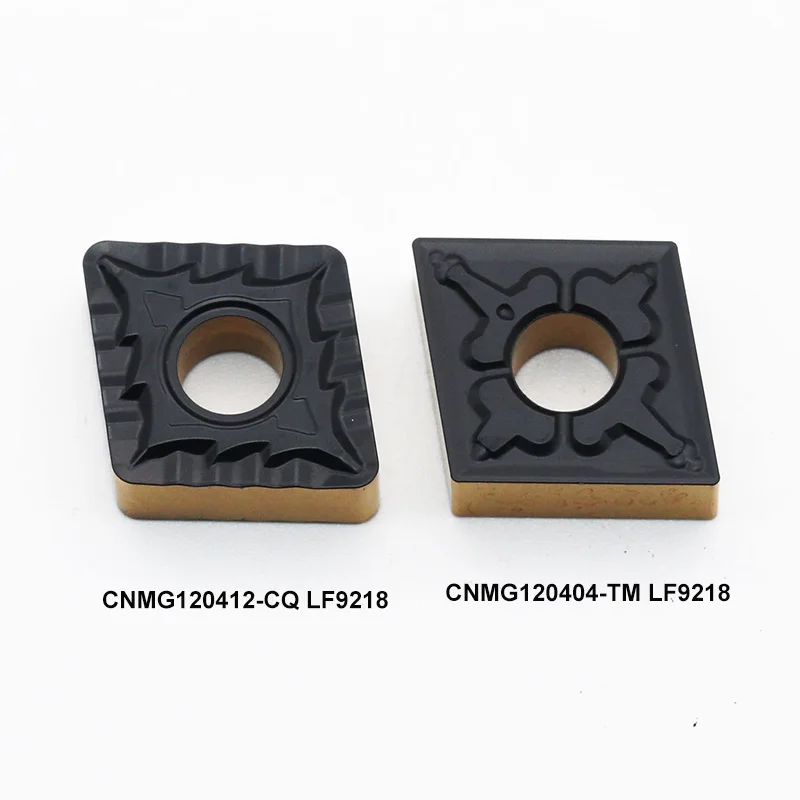 

CNMG120404 TM LF9218 CNMG120412 CQ Carbide Inserts Hard Alloy Lathe Turning Tool Cutter for Steel