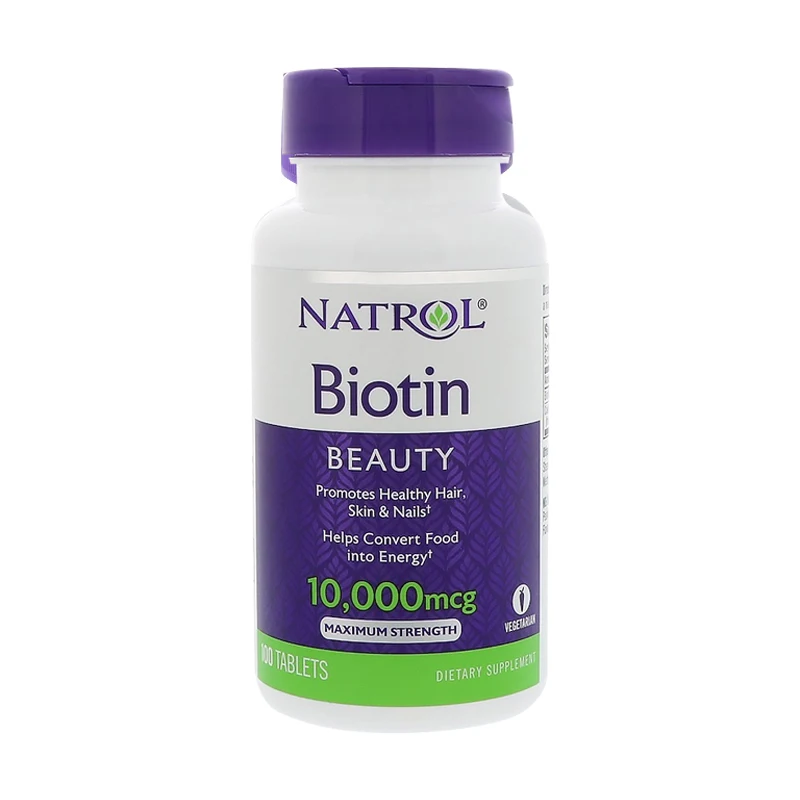 Natrol Biotin- 10000 mcg-100 Таблетки