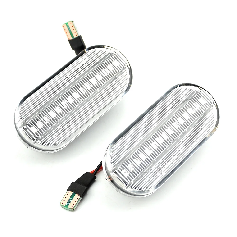 2 pièces de feux de clignotant séquentiels à LED pour Volkswagen VW Bora  Golf 3 4 Passat 3BG Polo SB6