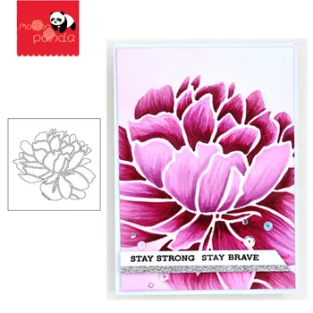 

Mega Bloom Stencil Stamp Stencil for Metal Cutting Dies and Stamps Painting Stencil Template Scrapbooking DIY Crafts Paper