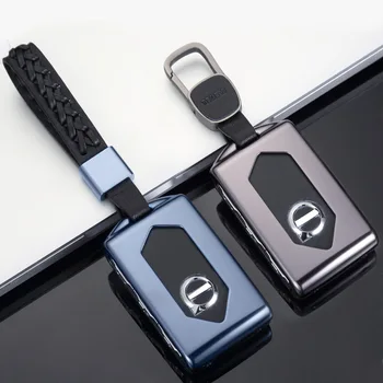 

Aluminium Alloy Key Cover Shell Case Holder Key Case For Volvo xc40 xc60 xc90 s90 v90 XC60 XC90 XC40 S90 V90 2018