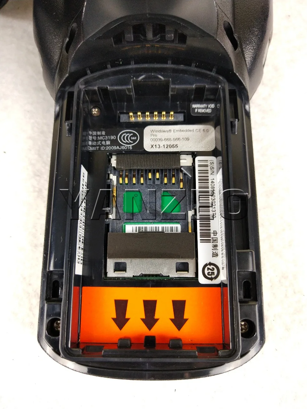 MC3190 для Symbol Motorola MC3190-GL4H04E0A 1D лазерный 48 ключ сканер штрих-кодов Win CE 6,0, без оригинальной упаковки