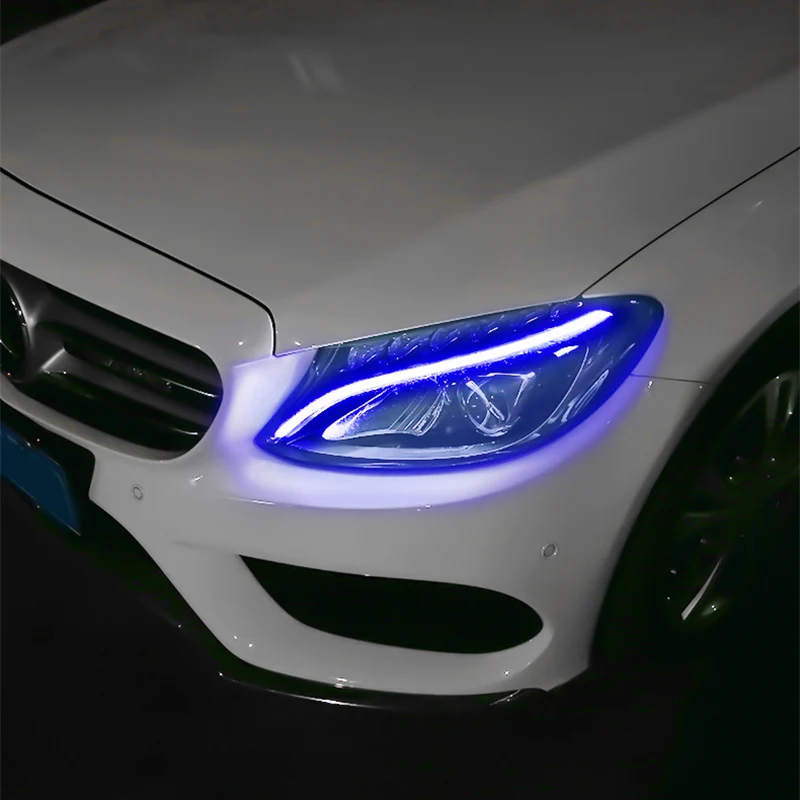 Для Mercedes Benz C class DRL светодиодный светильник дневного света декодер w205 s205 c205 a205 AMG c 63