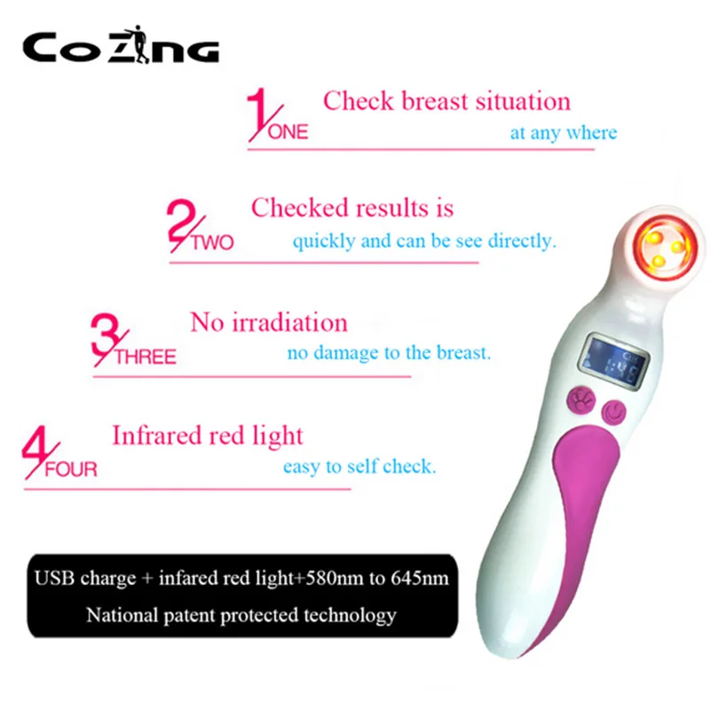 

Led Light Breast Disease Analyzer Breast Enlargedevice Medical Beauty Machine Home Use