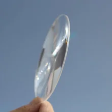 1 пара аксессуаров для объектива Френеля ПВХ тонкий 50x80 мм 3D очки замена Лупа VR круглая Виртуальная реальность для Google Cardboard