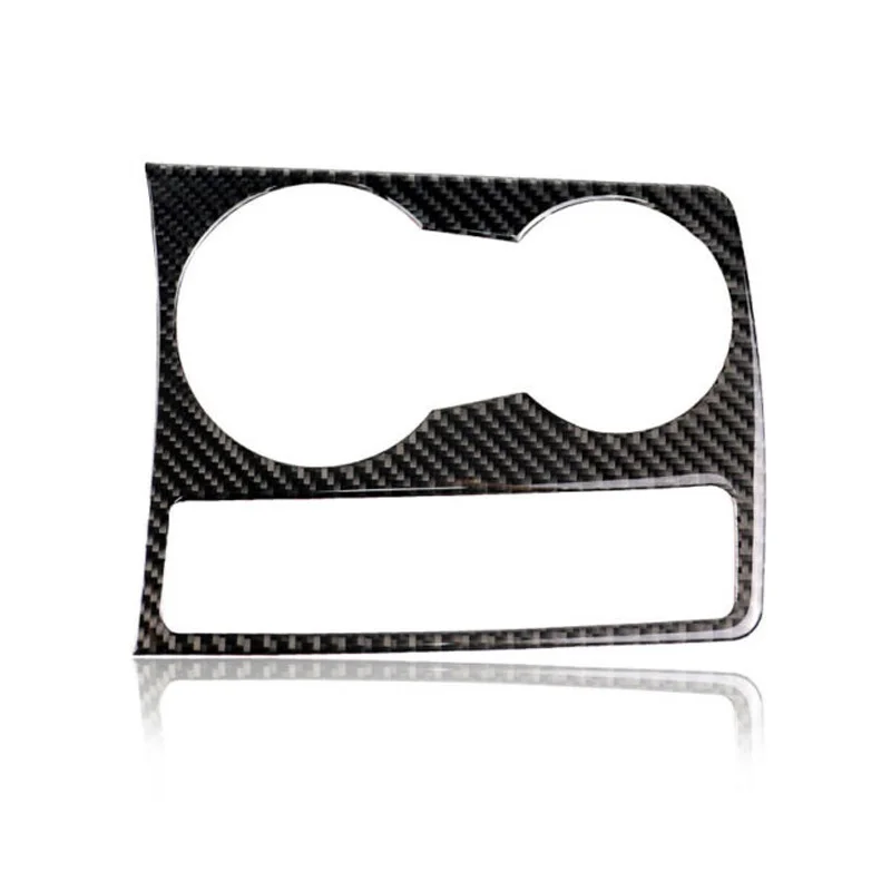

Carbon Fiber Cup Holder Panel Frame Cover Trim Sticker For A4 B8 A5 2009-2015 Cup Holder Panel Frame Cover Trim