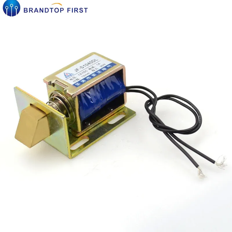 Pull Type JF-S1040DL DC 12V 24V линейный Электромагнит 1A Force 25N Travel 10 мм |