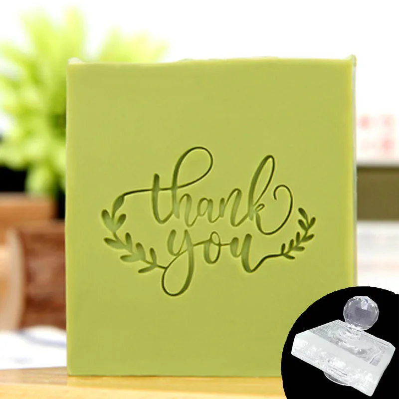 Christmas Handmade Soap Stamp, Home Cleaning Seal, Natural Acrylic, Transparent Imprint, Gift, DIY Making Chapters