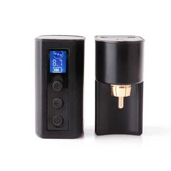 

Tattoo Mini Wireless Power Tattoo Battery Pack with LCD Screen For Tattoo Rotary Machine Pen RCA/DC Tattoo Power Supply