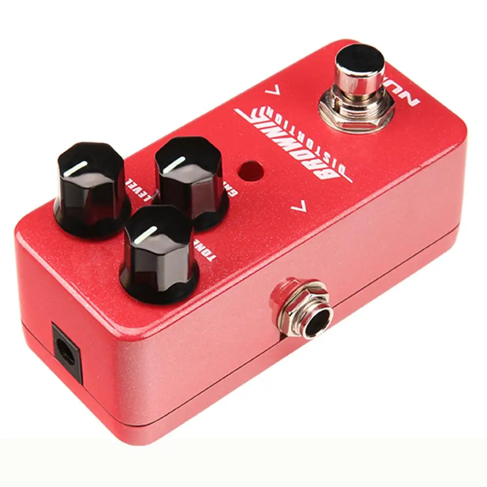 NUX NDS-2 Brownie искажения гитары педаль эффектов мини Core серии Stompbox классический британский рок тона 1970-х разработан BJT