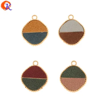 

Cordial Design 50Pcs 19*22MM Jewelry Accessories/Hand Made/Charms/Leather Effect/Square Shape/DIY Making/Earring Findings