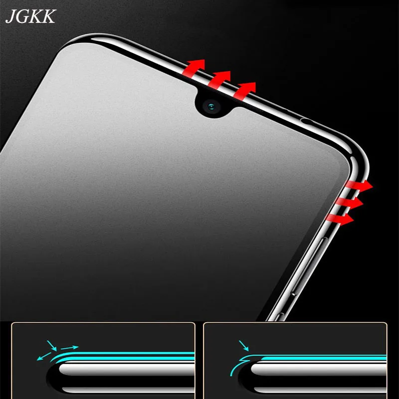 JGKK Anti Fingerprint Matte Tempered Glass for Xiaomi Redmi Y3 Frosted Screen Protector 9H Protective Film | Мобильные телефоны и