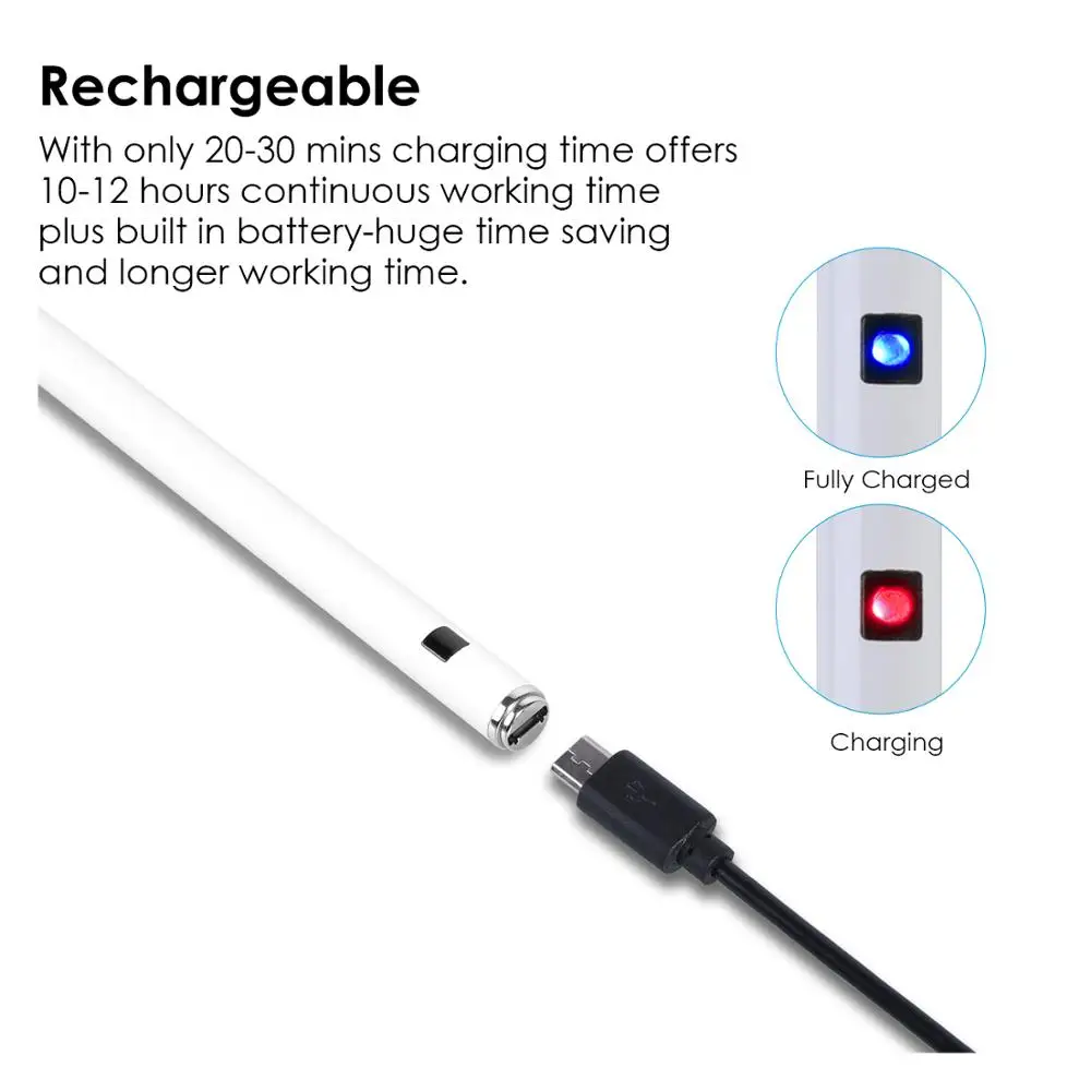 Высокоточный активный стилус 2nd для iPad Pro Air Mini 2019 поверхности samsung huawei tablet Pen Android и