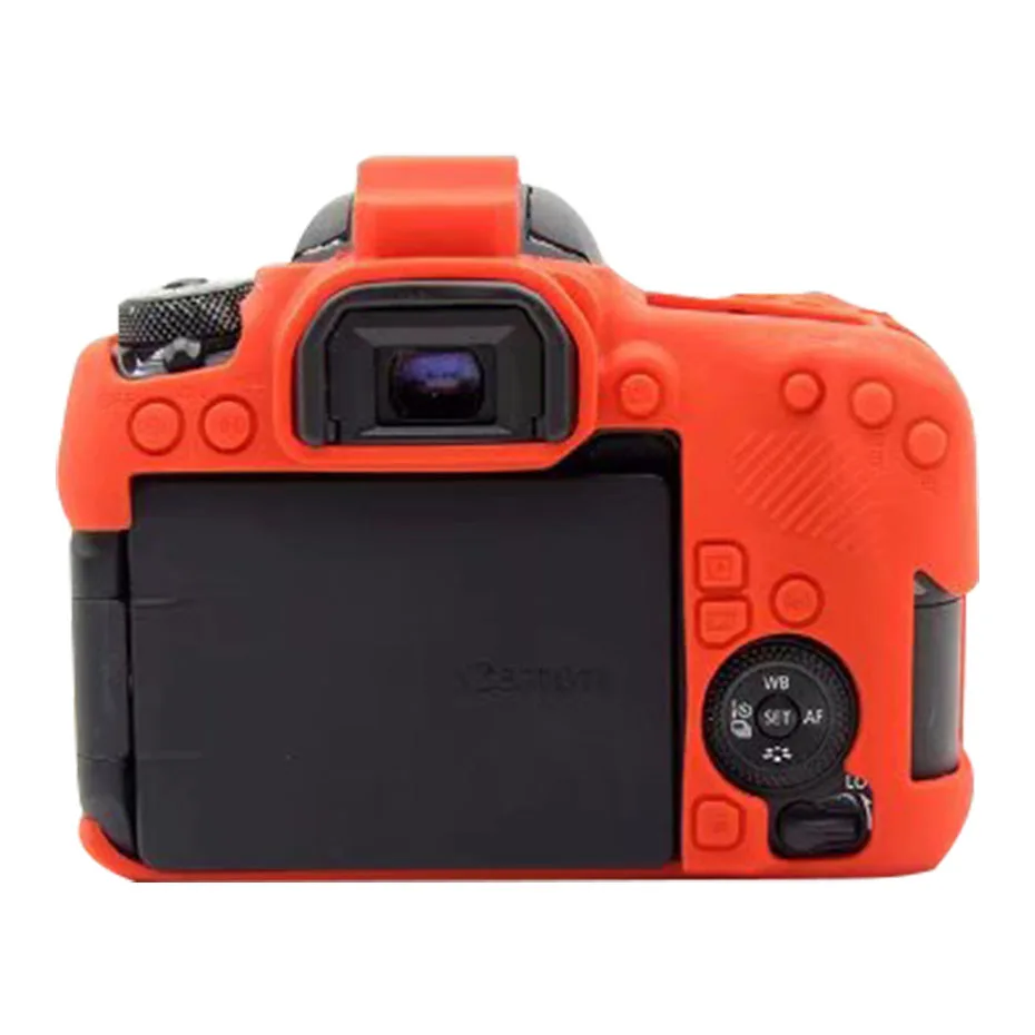 CAENBOO для Canon EOS 77D сумка для камеры Мягкий силиконовый резиновый защитный чехол для корпуса чехол для Canon EOS 77D черная цветная сумка