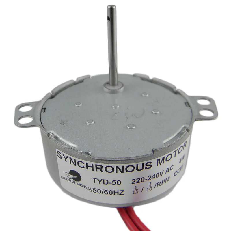 CHANCS TYD-50 220V низшее Скорость 0,1 ОБ/мин медицинского оборудования воздушный матрас переменного тока Электрический двигатель CW