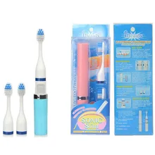 1 набор, электрическая зубная щетка с 2 головками, портативная зубная щетка, гигиена полости рта, электрический массаж, уход за зубами, чистый