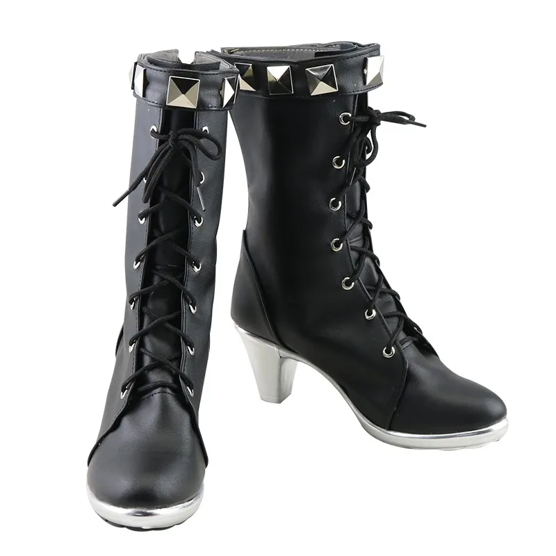 

Hot Game Identity V Cosplay Costume Shoes Survivor Patricia Dorval Cos Lolita Boots Women Female Anime Halloween