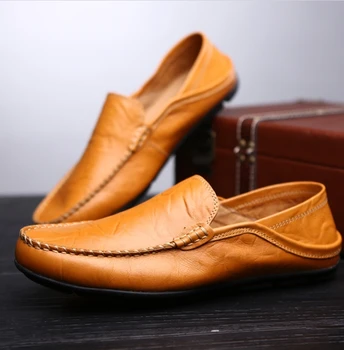 

2020 New men's large casual shoes in autumn and winter men's single shoes lx19