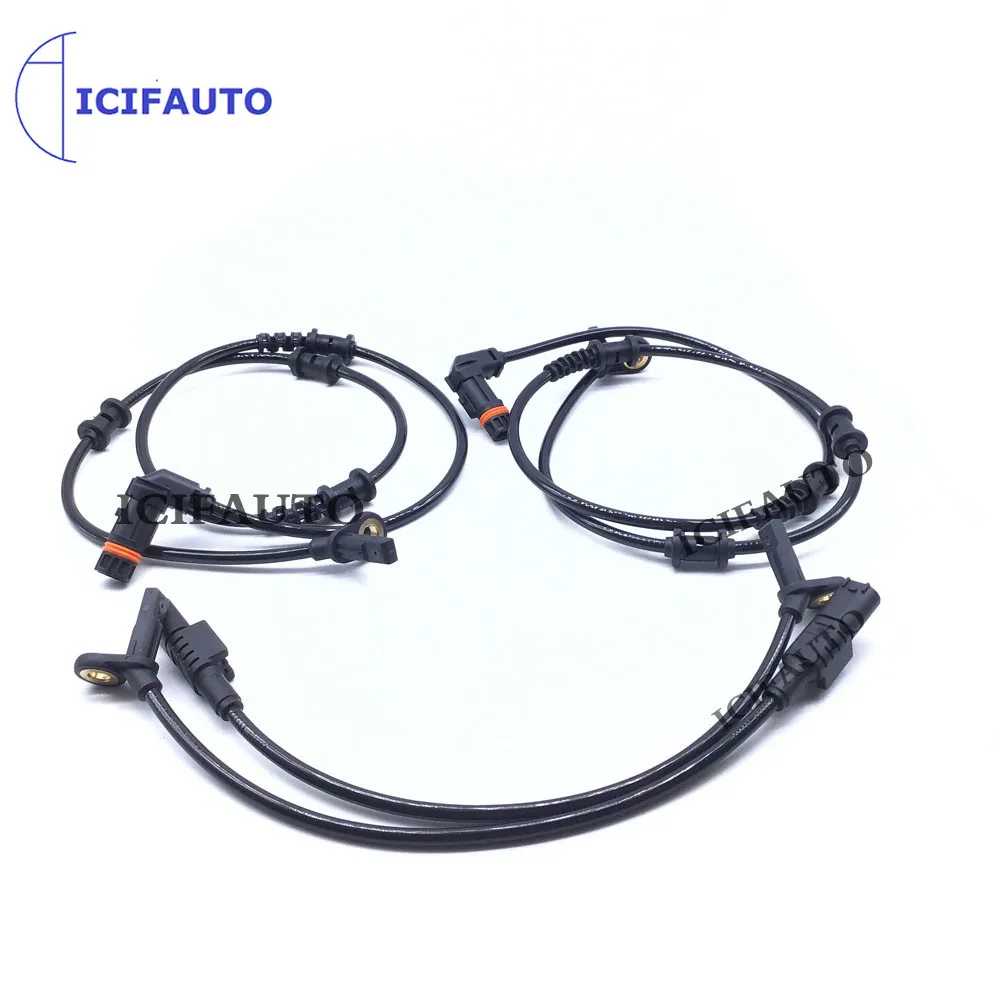 4pcs Front Rear L/R ABS Wheel Speed Sensor Car Abs Speed Sensor For MERCEDES BENZ GL M R Class X164 W164 W251 V251 GL320 GL350 ML350 ML320 R280 R320