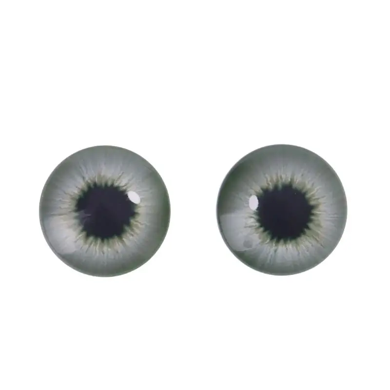 Glass Doll Eyes 20Pcs Animal DIY Crafts Eyeballs For Dinosaur Eye Accessories Jewelry Making 8mm/12mm/18mm