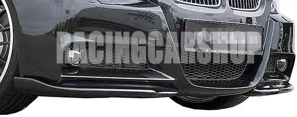 HAM STYLE FRONT LIP SPLITTER SPOILER 1PAIR FOR BMW E90 E91 M-TECH BUMPER