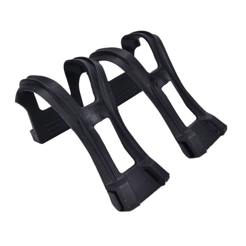 Anti Slip Dual Purpose Toe Clip Bicycle Bike Pedals Flat with Toeclips and Straps Pedal Equipment for bike