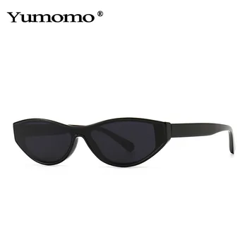 

2020 Popular Fashion Small Cat Eye Sunglasses Women Vintage Brand Designer Tea Gray Gradient Sun Glasses Men UV400