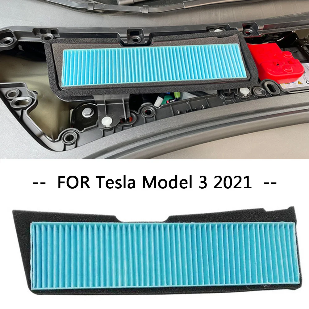 Tanie Filtr wlotu powietrza samochodu atmosfera przepływu osłona wentylacyjna tapicerka dla Tesla Model