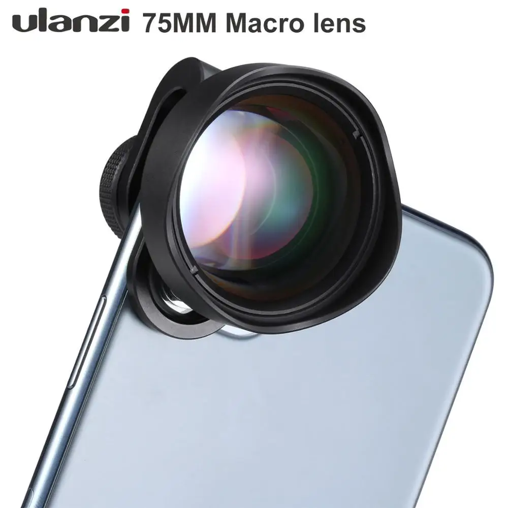 Comprar Ulanzi 10X Macro lente de la cámara del teléfono lente de cristal óptico Universal para Android iPhone Piexl One Plus Xiaomi Huawei