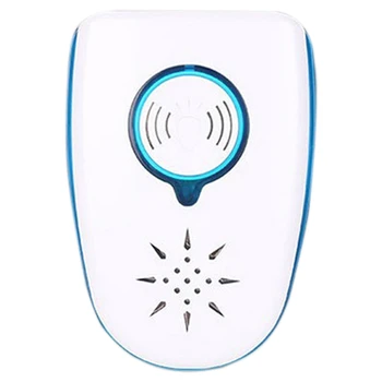 

Efficient Rodent Control Cockroach Mosquito Insect Killer Ultrasonic Pest Repeller Electronic Mosquito Repellent EU Plug