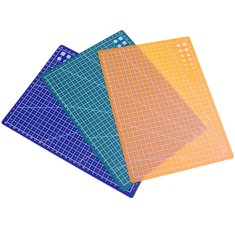 1PC 30*22cm A4 Grid Lines Self Healing Cutting Mat Craft Card Fabric Leather Paper Board