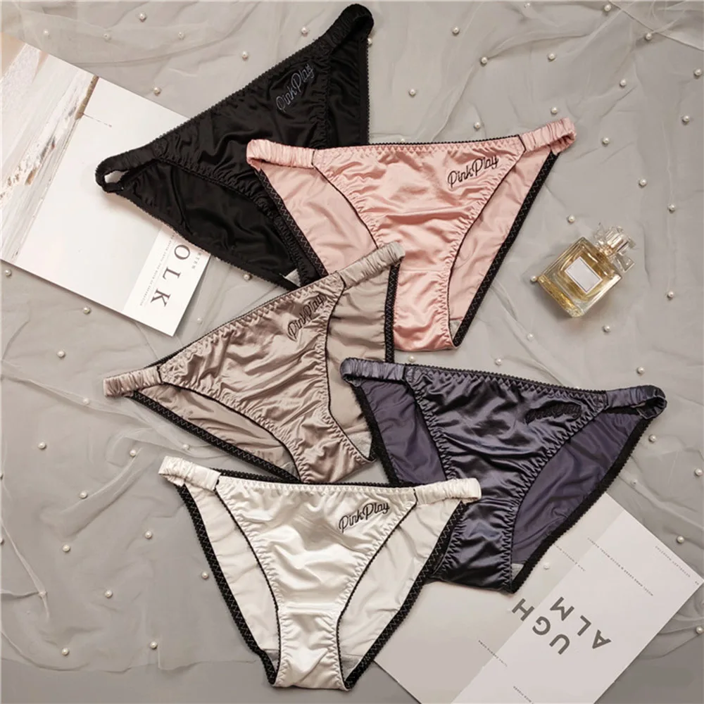 Letnie damskie bezszwowe majtki solidne ultra-cienkie figi damskie seksowne niskiej zabudowie Ruffles hafty gładkie majtki Fitness Letnie damskie bezszwowe majtki solidne ultra-cienkie figi damskie seksowne niskiej zabudowie Ruffles hafty gładkie majtki Fitness