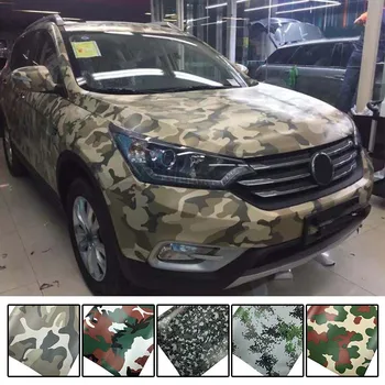 

Anti-UV Car Sticker Camo Vinyl Printed Decoration Film Camouflage Car Body Film Sticker Scratch Resistant Bubble Free