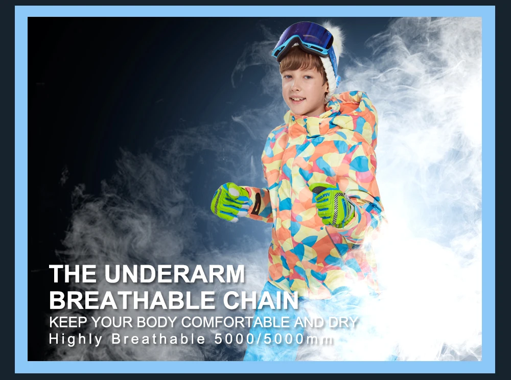 boys insulated ski jacket