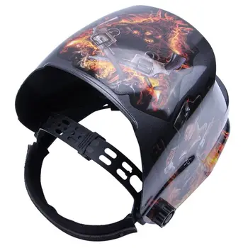 

Welding Mask Hood Solar Automatic Welding Helmet (Solar Power for Recharge) Face Protection (Beauty)