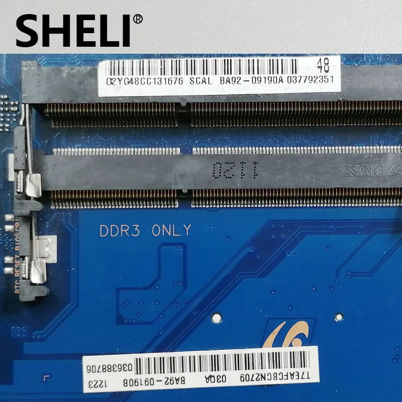 BA92 09190A для Samsung NP300E5A 300E5A 09190B Series материнская плата ноутбука NP 300E HM65 работает