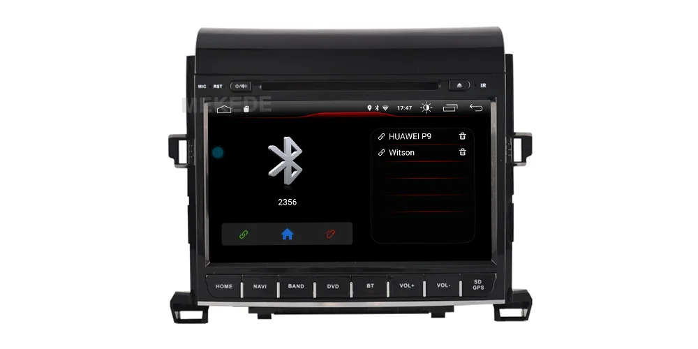 MEKEDE HD 2G+ 16G Android 9,0 AV выход автомобильный DVD мультимедиа для TOYOTA ALPHARD gps навигация радио плеер