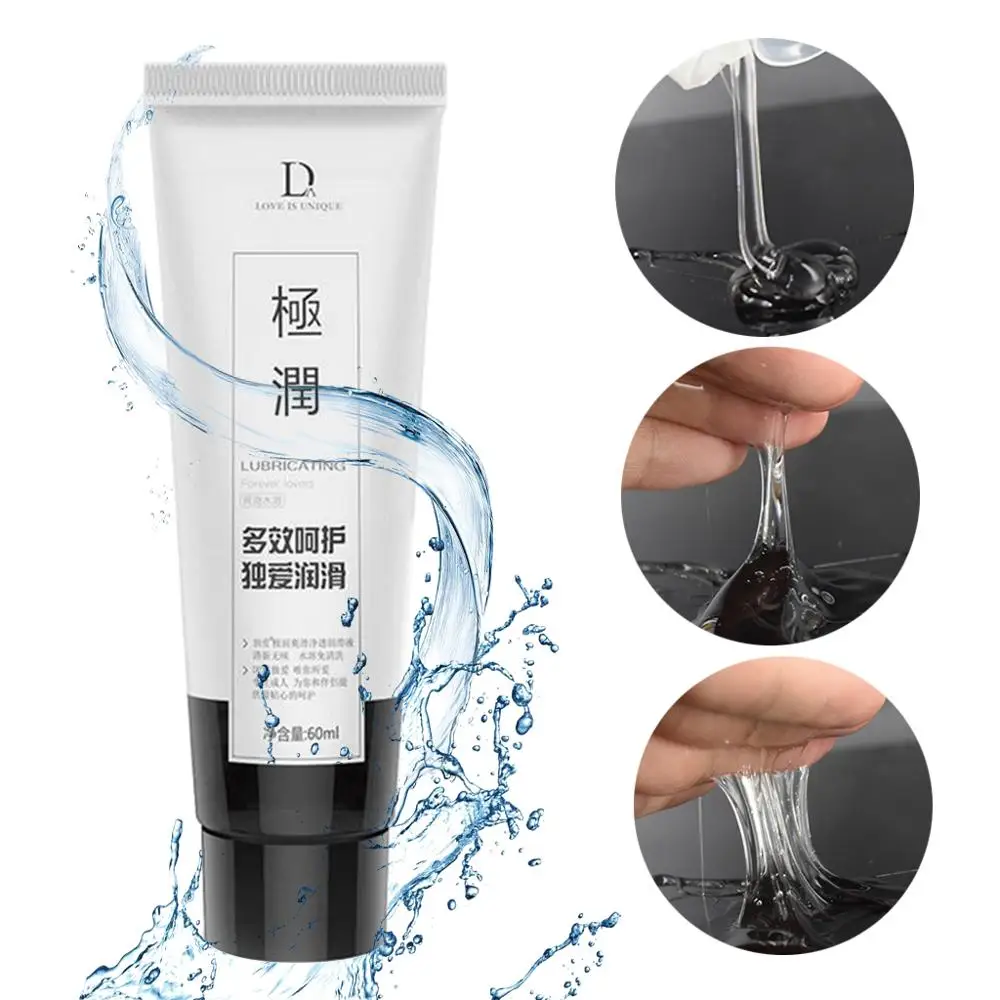 60ml Sex Lube Massage Oil Water Based Lubricant Male and Female Lubrication Gay Anal Lubricant for Couple Sex products