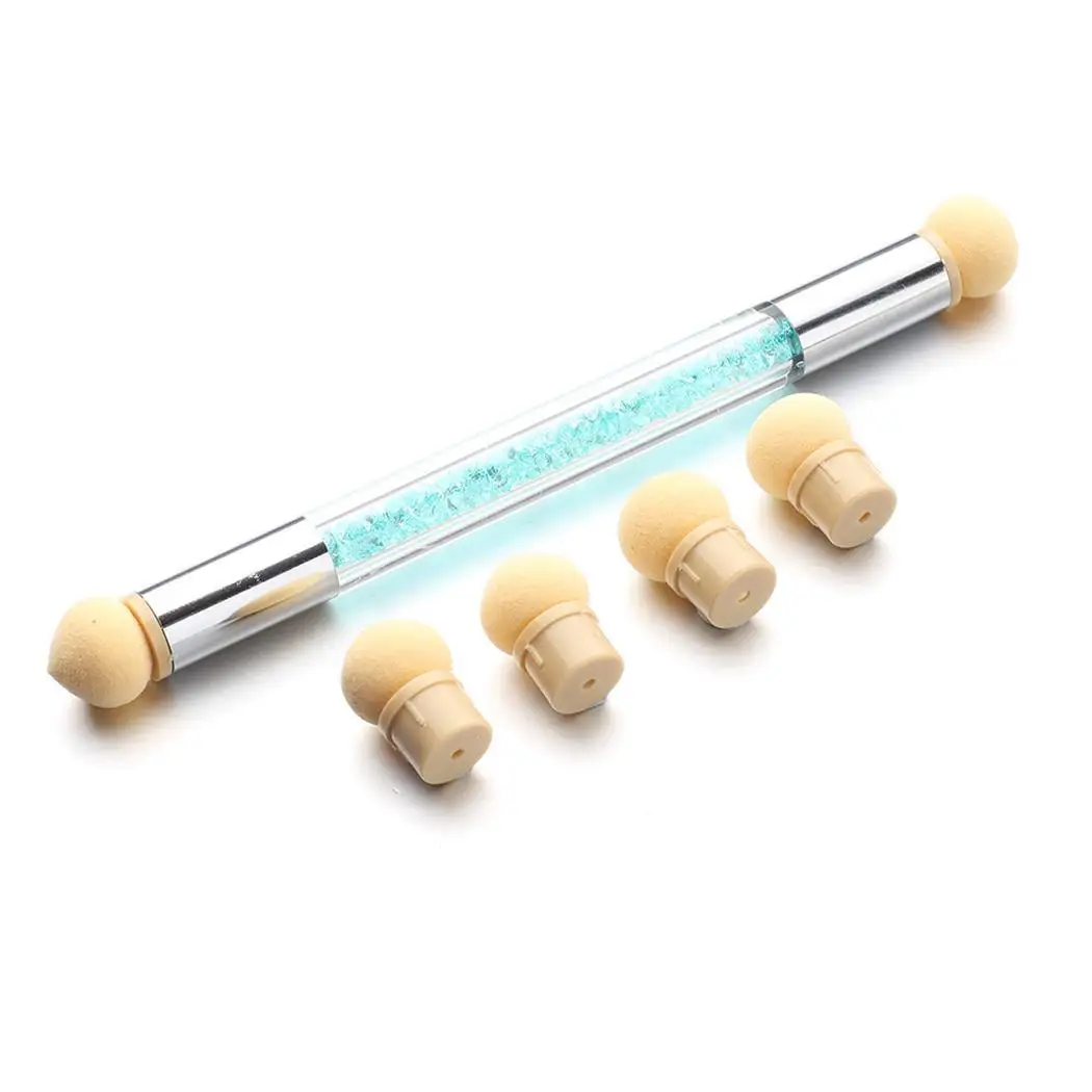 

Nail Art Sponge Heads Gradient Pen Makeup Cosmetic Nails Beauty Home, Salon, etc Apply it to your nails. Tools