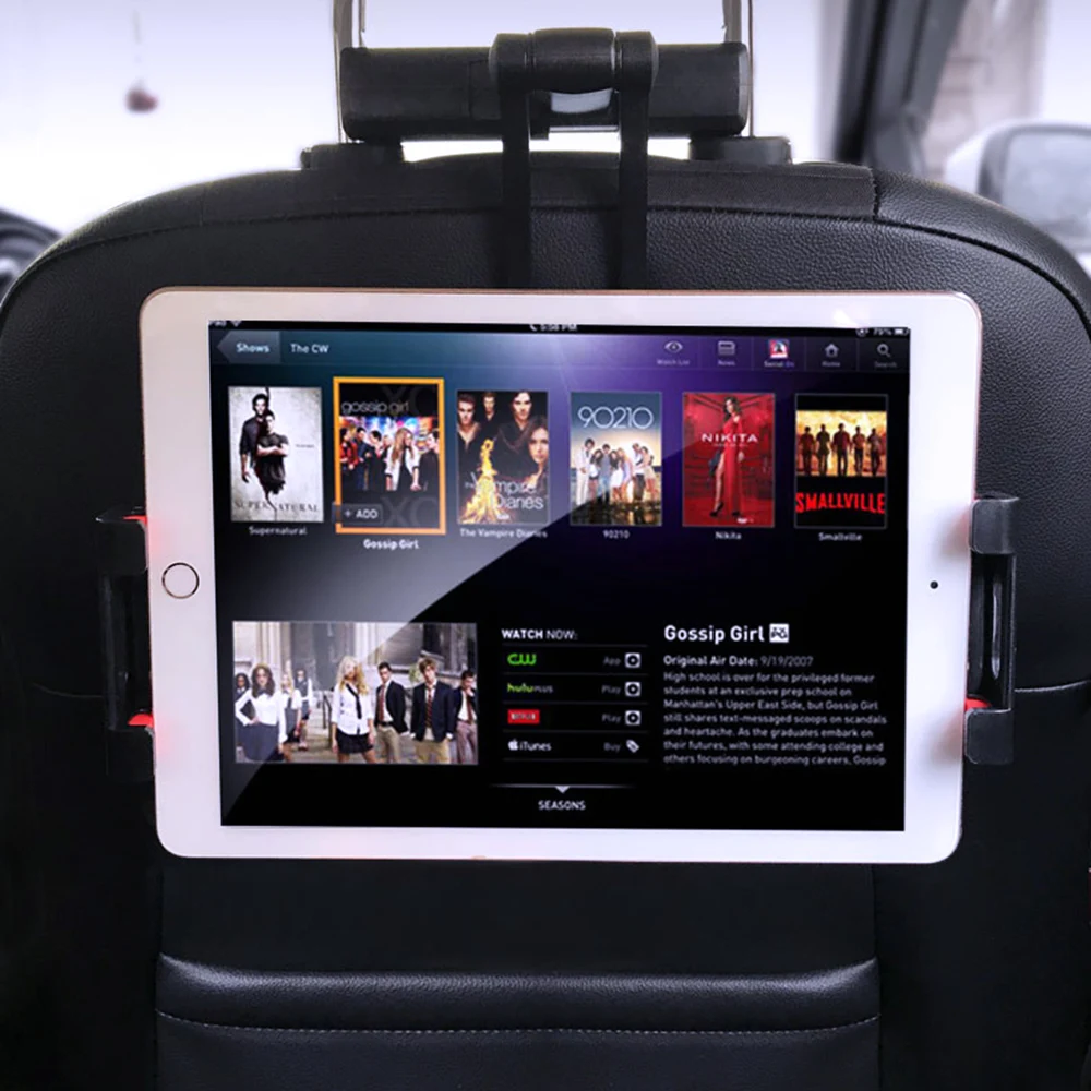 Автомобильная Подставка для планшета для IPad 2, 3, 4 Air Pro Mini для 4-10,5 дюймов мобильных телефонов Подставка для планшета автомобильное заднее сиденье Органайзер на спинку сиденья
