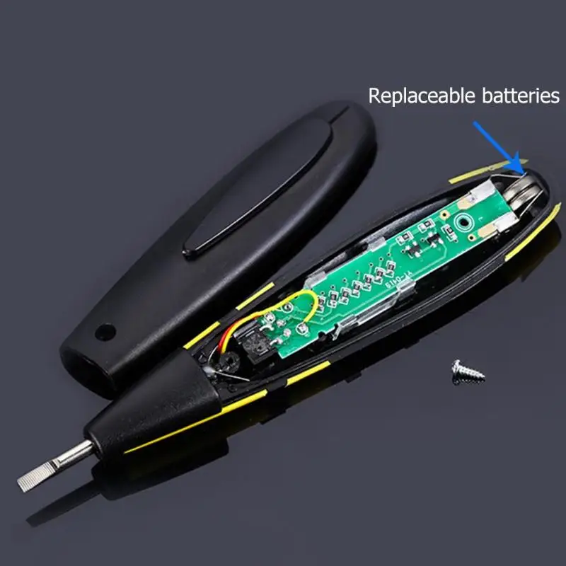 Цифровой тестовый карандаш AC DC 12-250 В тестовый er Электрический ЖК-дисплей детектор напряжения тестовая ручка для электрика инструменты детектор Тест er