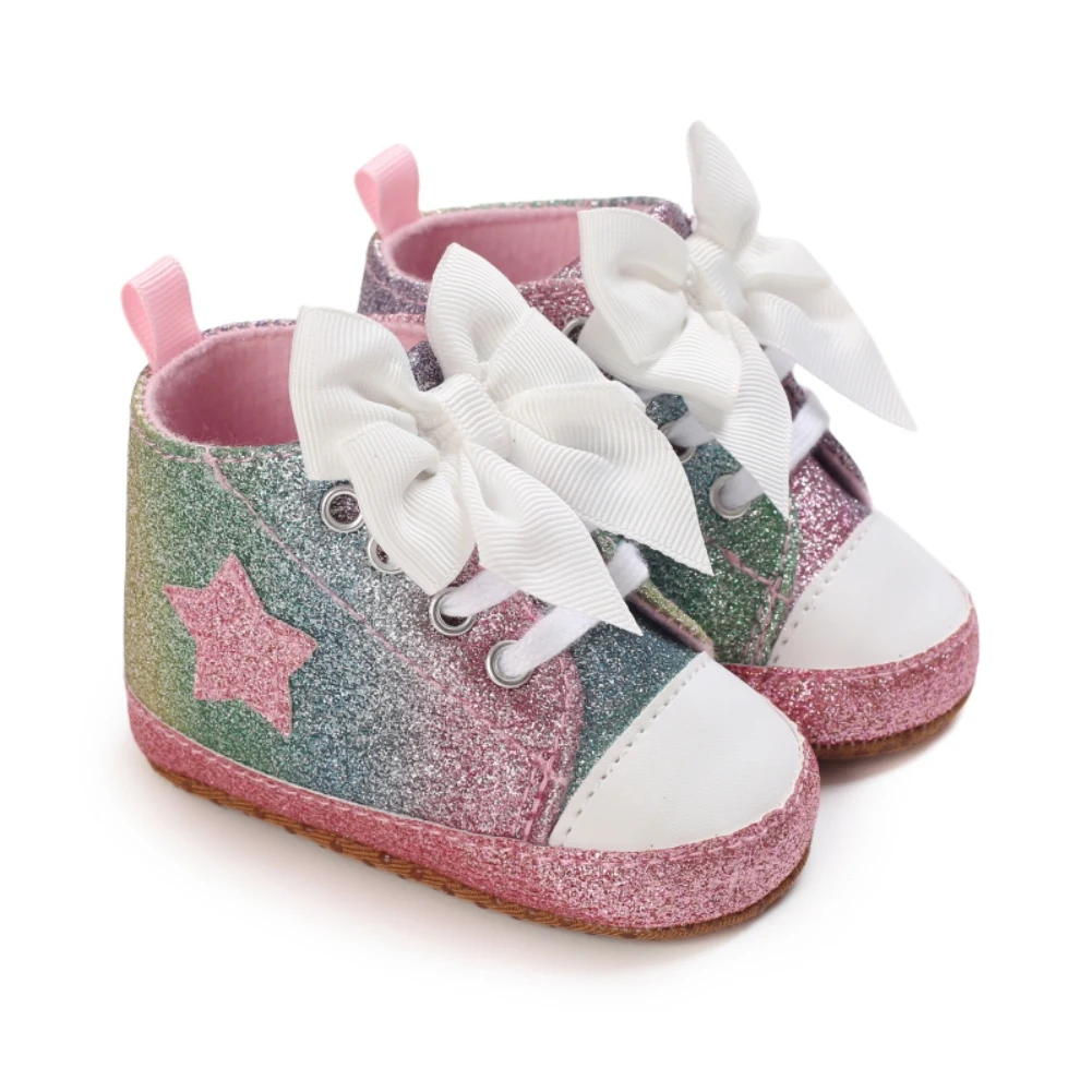 Autumn Newborn Baby Boys Girls Sneakers Shoes Baby Sports Infant Toddler Soft Sole Anti-slip Shoes First Walkers baby shoes children sports shoes