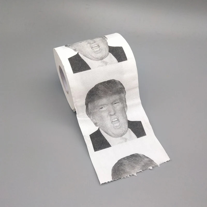 Креативный набор туалетных принадлежностей Дональд Трамп, щетки, держатели для туалетной бумаги, оригинальные аксессуары для уборки ванной комнаты