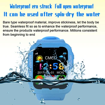 

K3 Child Smart Watch Bluetooth Safe Anti-Lost with SIM TF Location Device Tracker Waterproof Kids Children Smartwatch GPS
