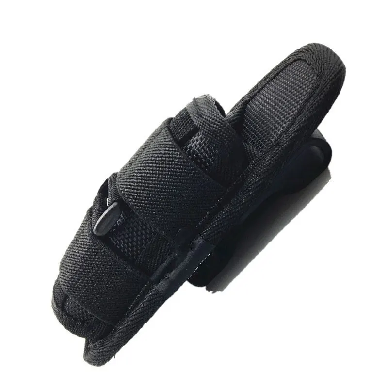 Тактическая Сумка для фонарика нейлон Molle кобура портативный многофункциональный открытый электронный фонарь переноска чехол маленький размер черный
