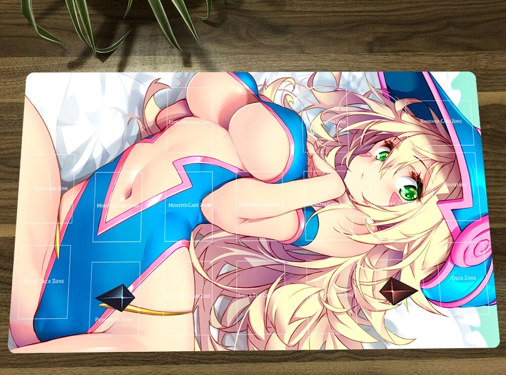 

Резиновый коврик для мыши YuGiOh Dark Magician Girl TCG, 60x35 см