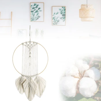 

Wall tapestry Hand-woven Tapestry Bohemian Lace Dream Catcher Tassel Wall Hanging Macrame Boho Tapestry Home Decoration gift