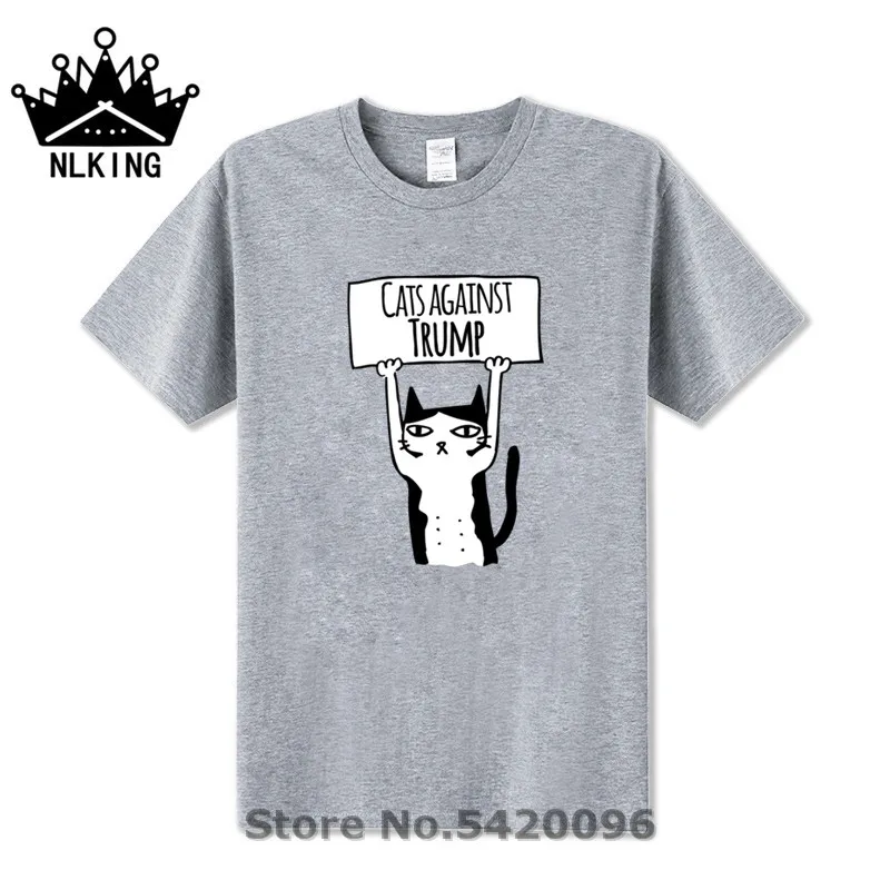 Протест кошка юмористический Для мужчин из хлопчатобумажной ткани раздел