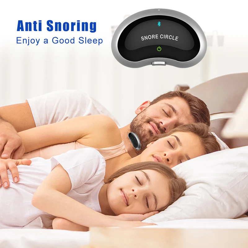 

Smart Snore Stopper Anti Snore Sleeping Aid with APP And Sleep Monitor sleep Aid Device CPAP Replacer