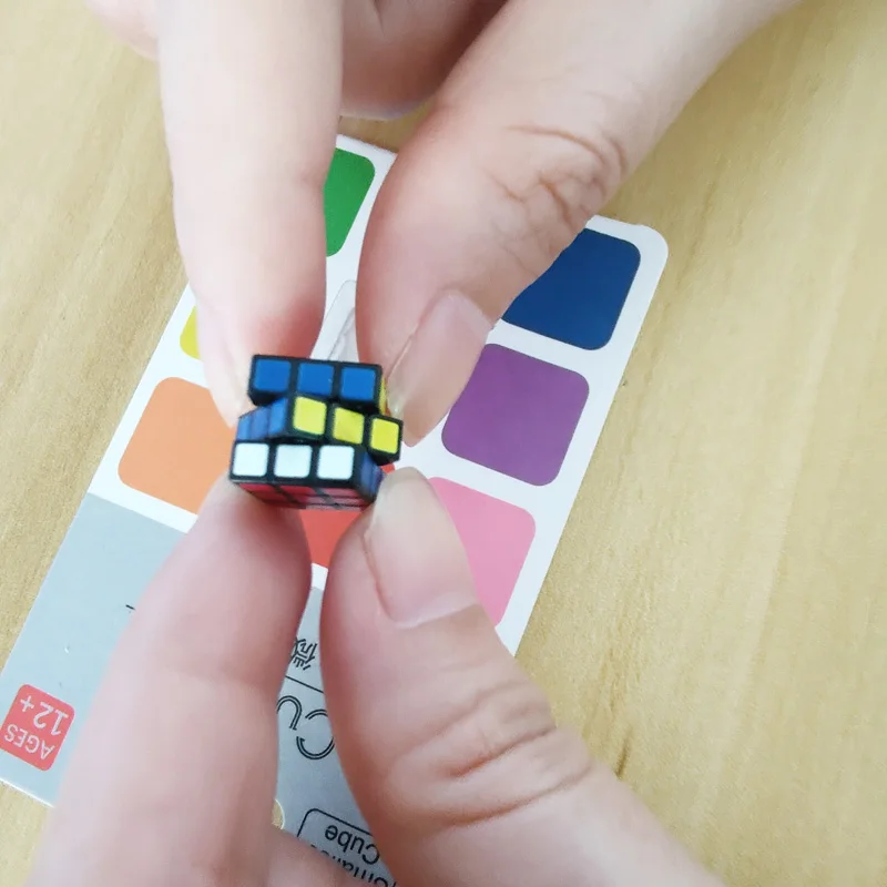 Cubo Magico 수집기용 미니 큐브 퍼즐, 어린이 장난감, 1mm, 3x3x3, 1cm 